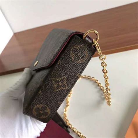 sachoce lv|Félicie Pochette LV Monogram Chain Bag .